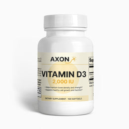 AXON Vitamin D3 2,000 IU Capsules